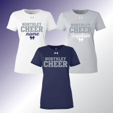Northley Cheer Custom Ladies Under Armour Tee
